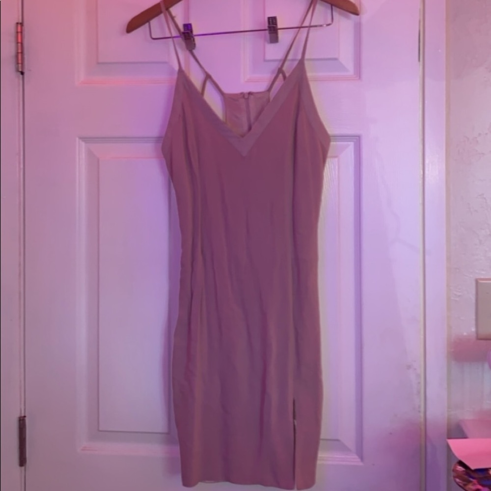 Astr the label nude dress